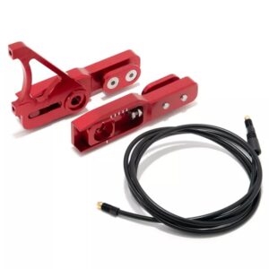 Rear structure extension (+6cm) (Aluminium) on Sur-Ron X/L1e