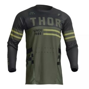 Dres Thor Pulse Combat cross enduro zelená