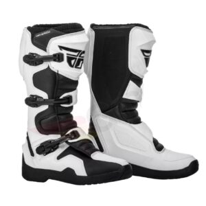 Motocross boty Fly Racing Maverik white-black-bílo-černé