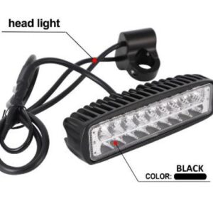 More powerful front light (12W) on Sur-Ron X